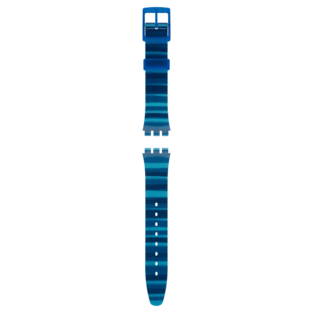 "GENT BLUE POLYMER STRAP" Gallery Image #1