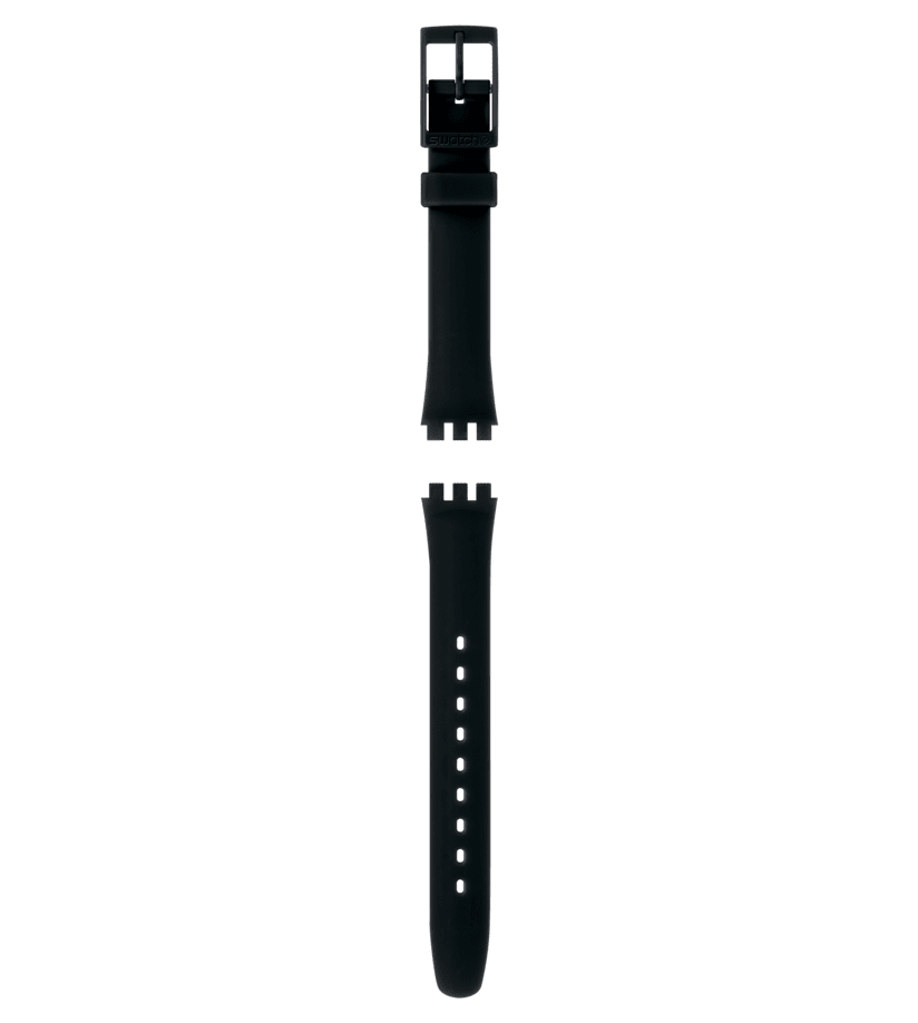 View of product LADY BLACK SILICONE STRAP