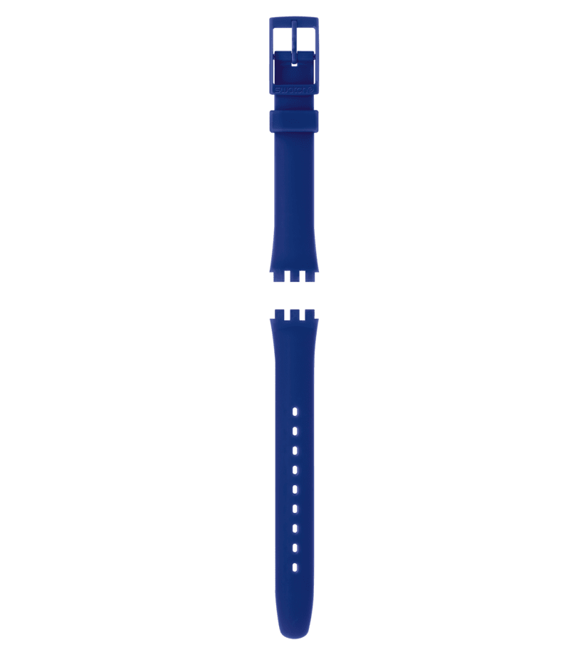 View of product LADY DARK BLUE SILICONE STRAP