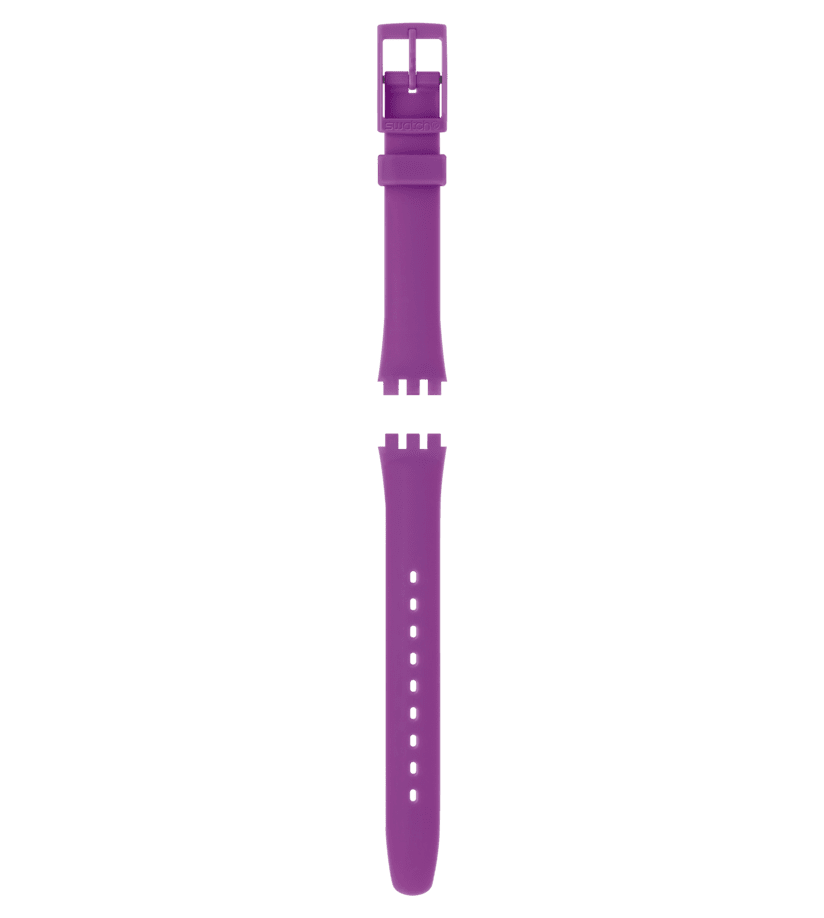 View of product LADY PURPLE SILICONE STRAP