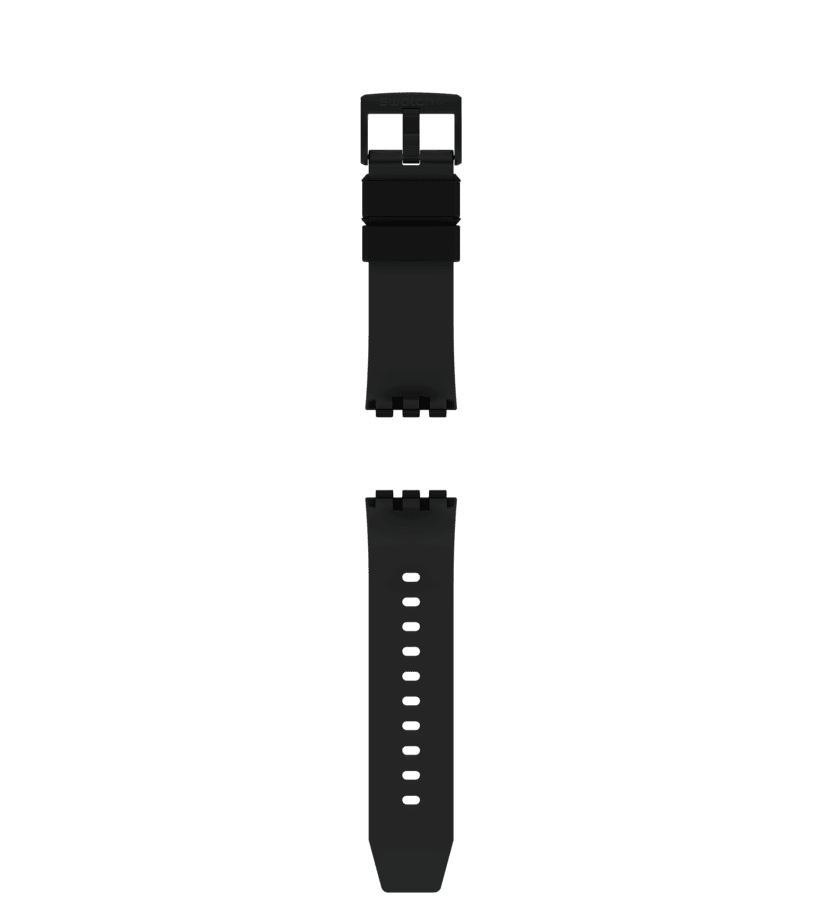 "BIG BOLD BLACK BIO-SOURCED POLYMER STRAP" Image #0