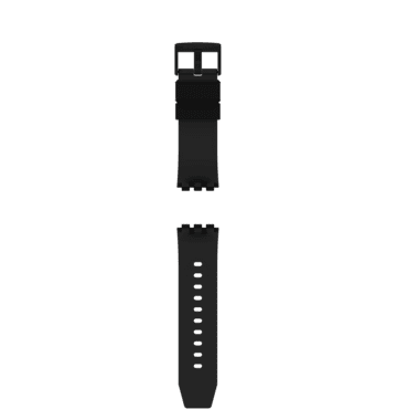 "BIG BOLD BLACK BIO-SOURCED POLYMER STRAP" Image #2
