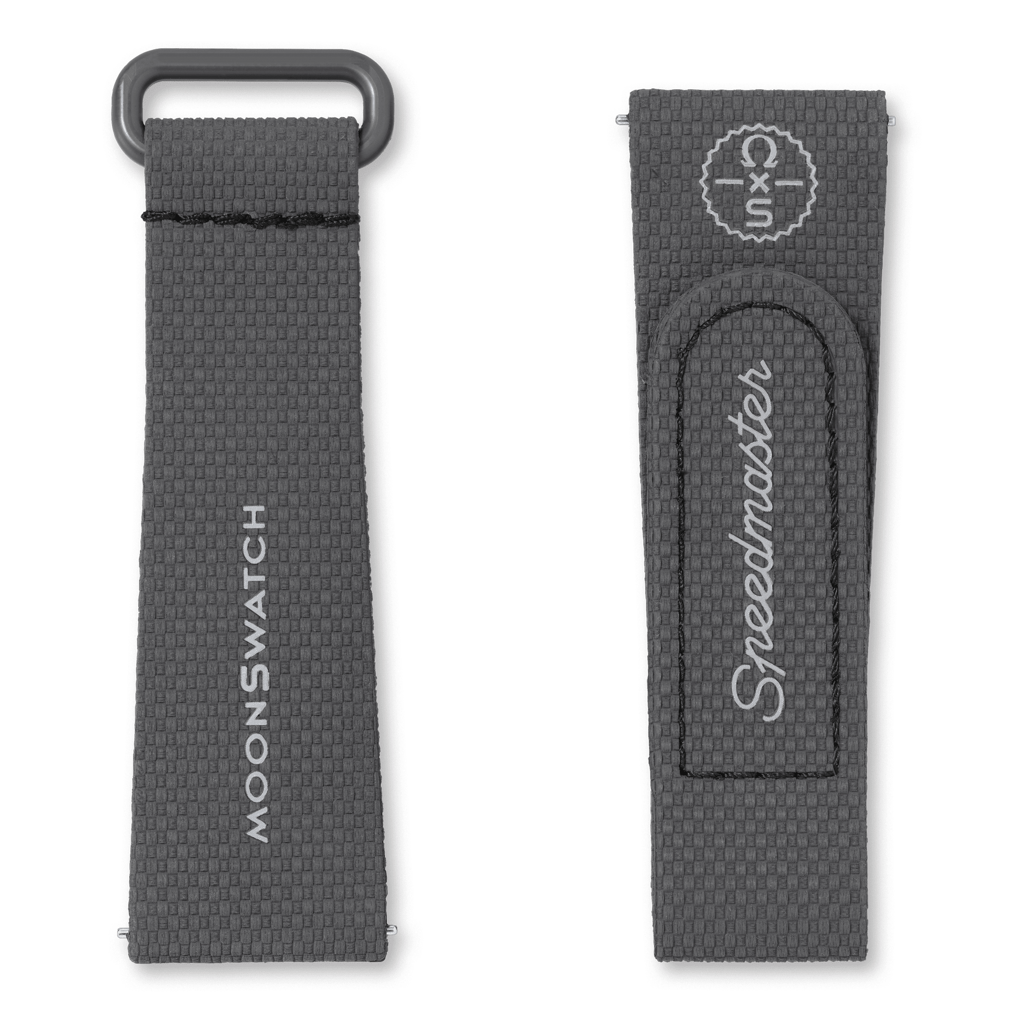 "MOONSWATCH DARK GREY/BLACK RUBBER" Gallery Image #1
