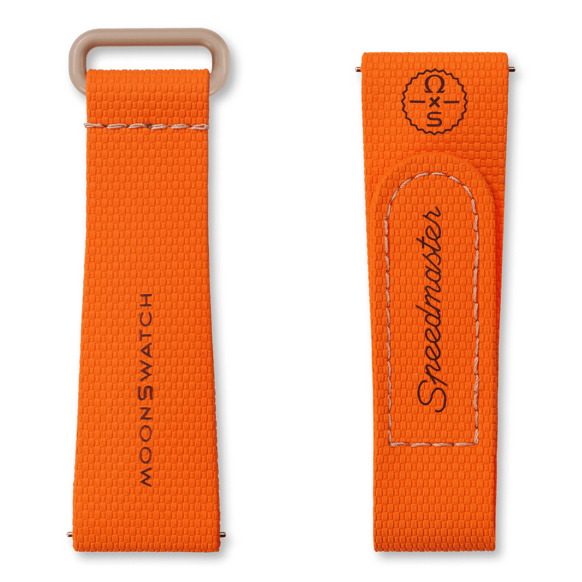 "MOONSWATCH ORANGE/SAND RUBBER" Gallery Image #1