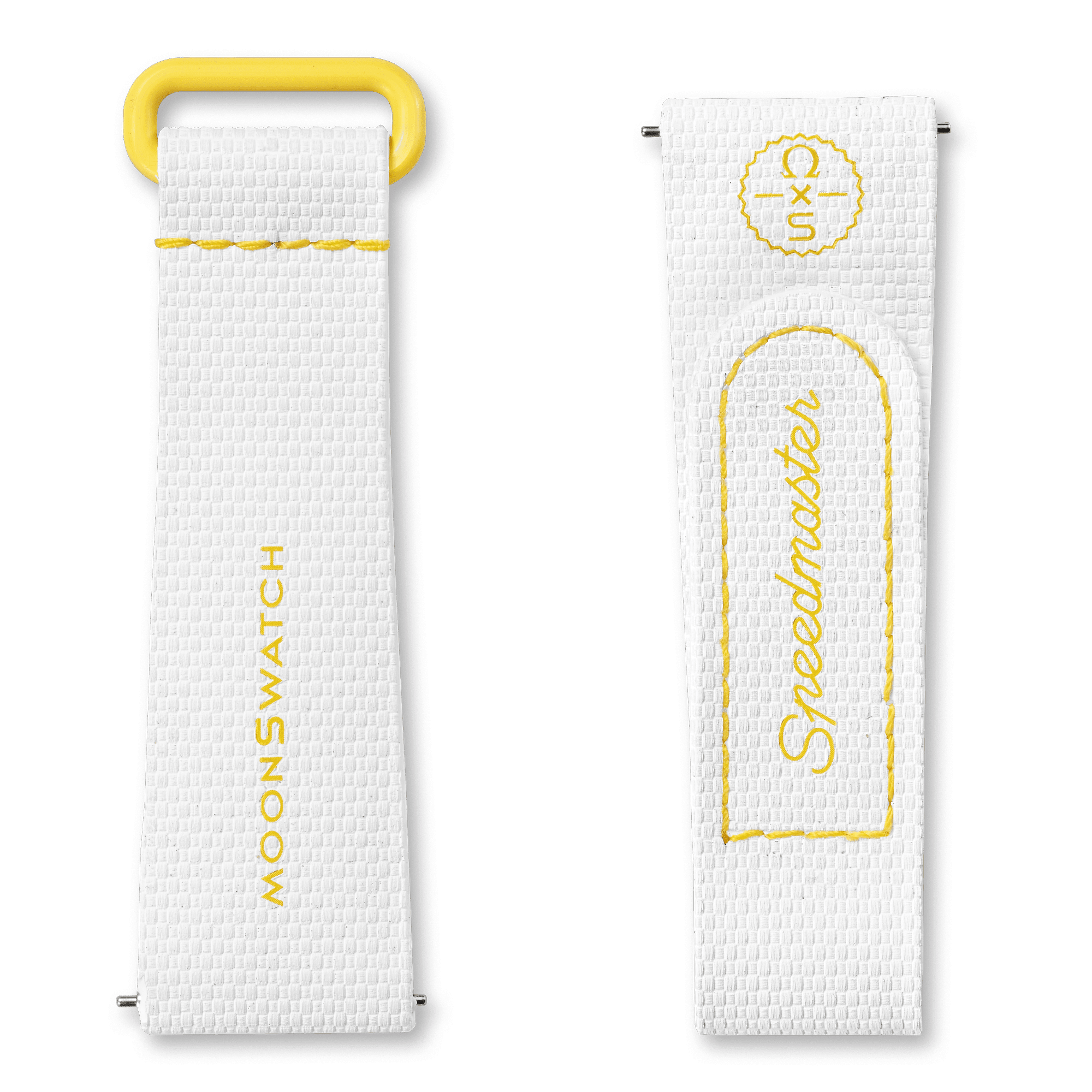 "MOONSWATCH WHITE/YELLOW RUBBER" Gallery Image #1