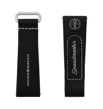 "MOONSWATCH BLACK/GREY RUBBER" Image #2