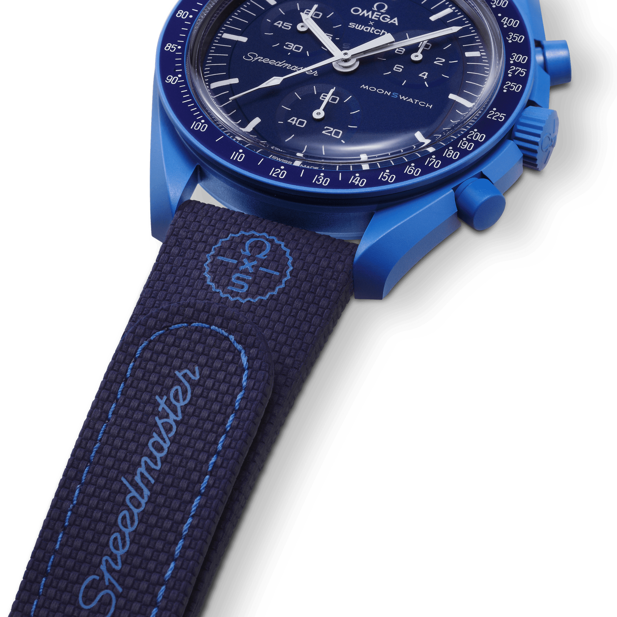 "MOONSWATCH NAVY BLUE/BLUE RUBBER" Gallery Image #3