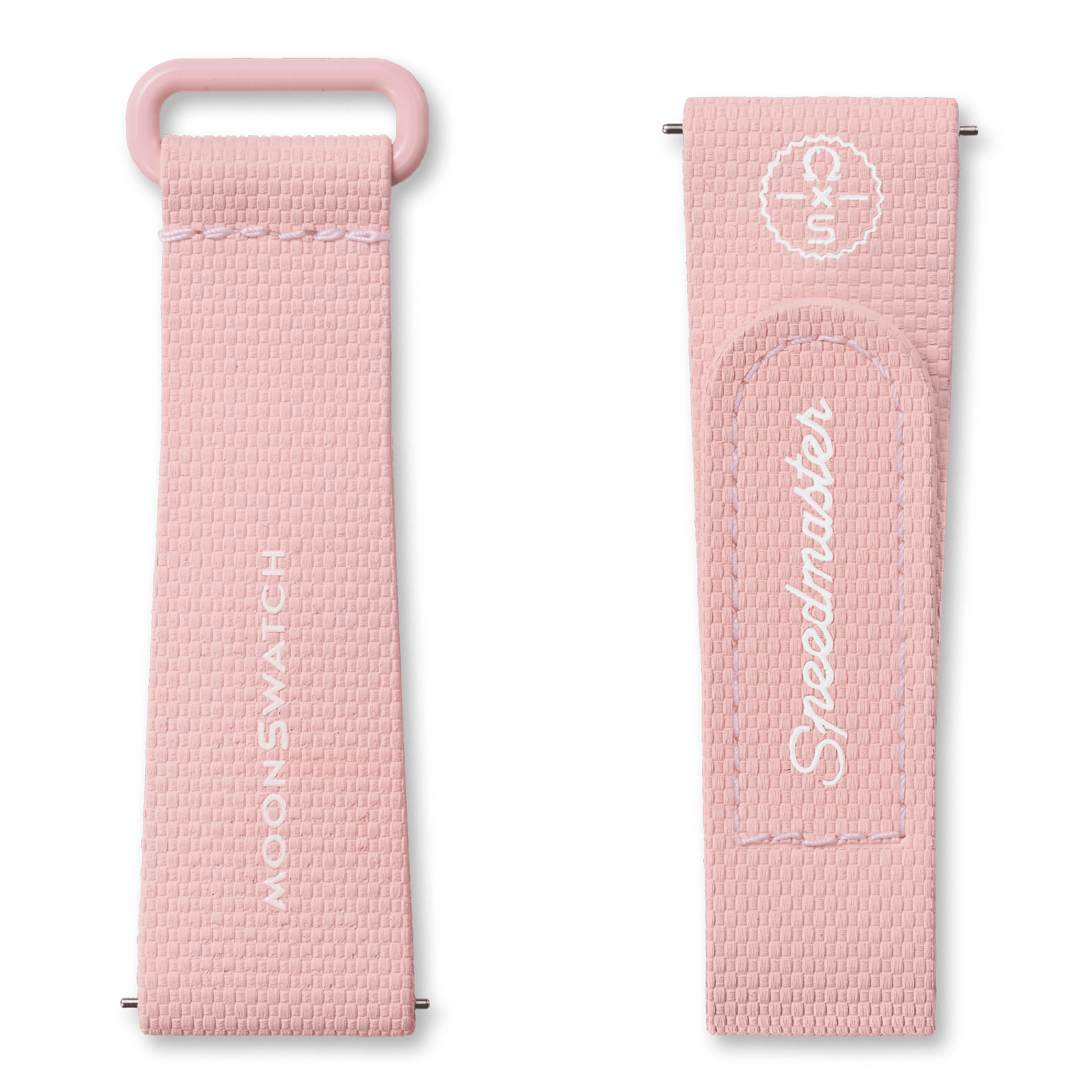 "MOONSWATCH LIGHT PINK/WHITE RUBBER" Gallery Image #1