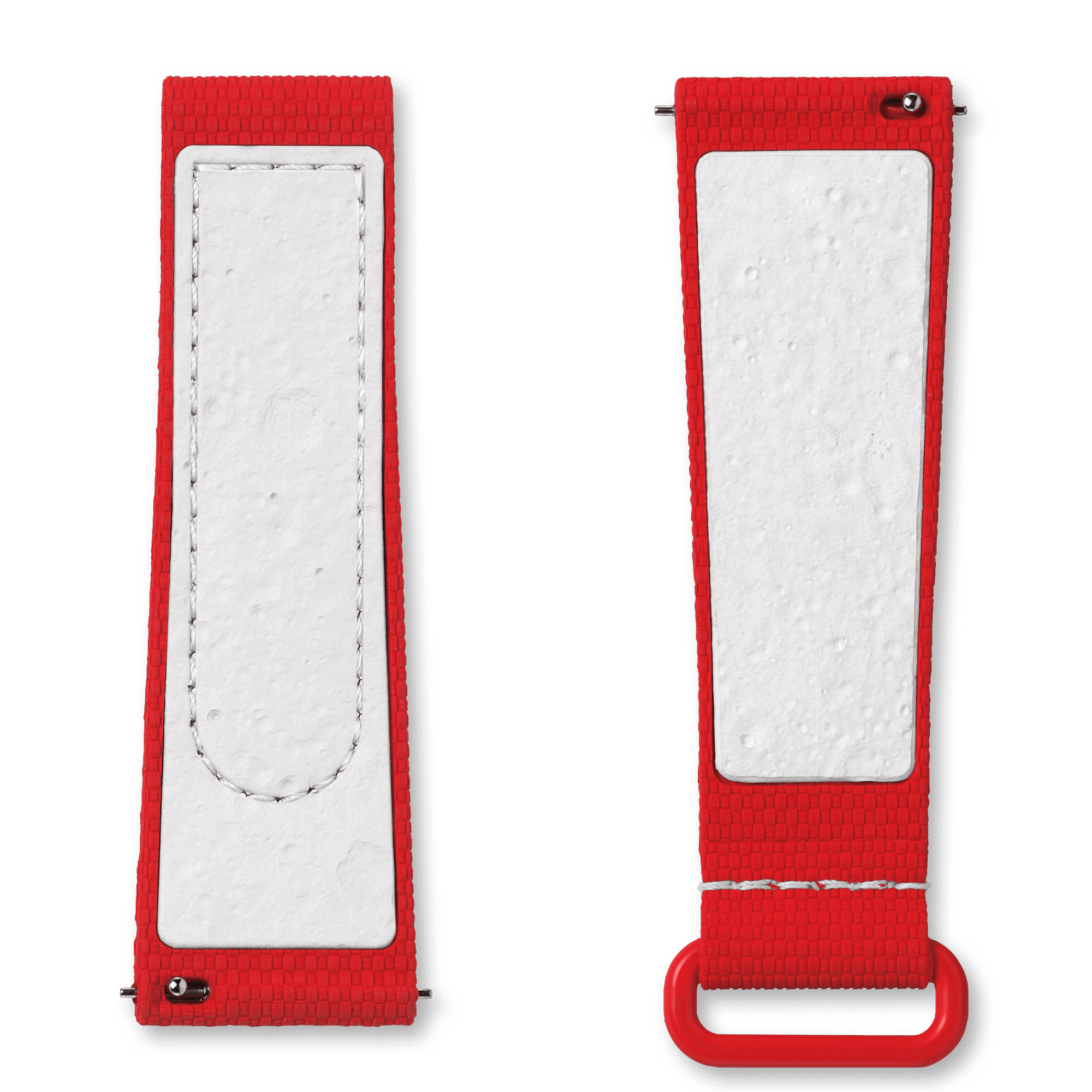 "MOONSWATCH RED/WHITE RUBBER" Gallery Image #2