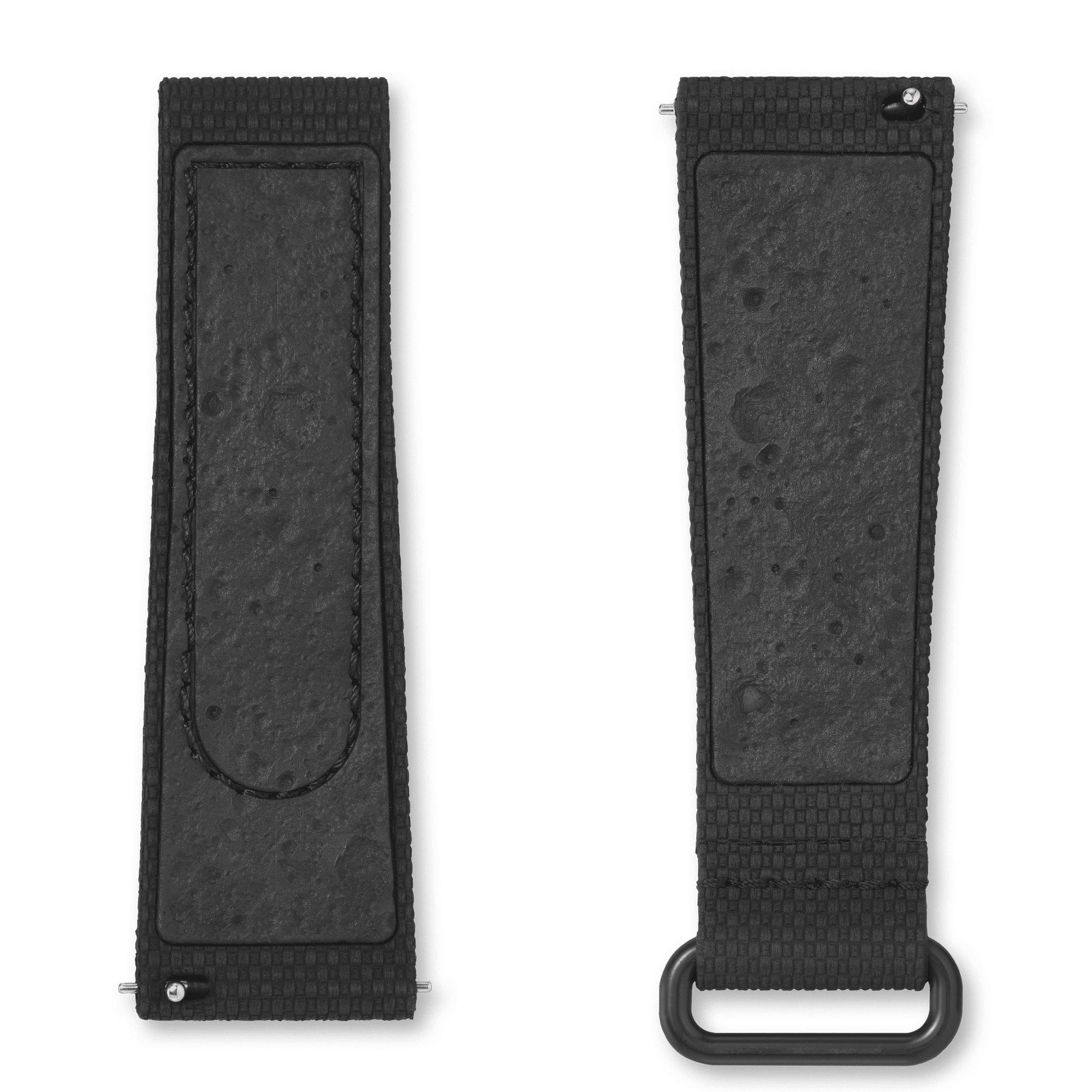 "MOONSWATCH BLACK/BLACK RUBBER" Gallery Image #2