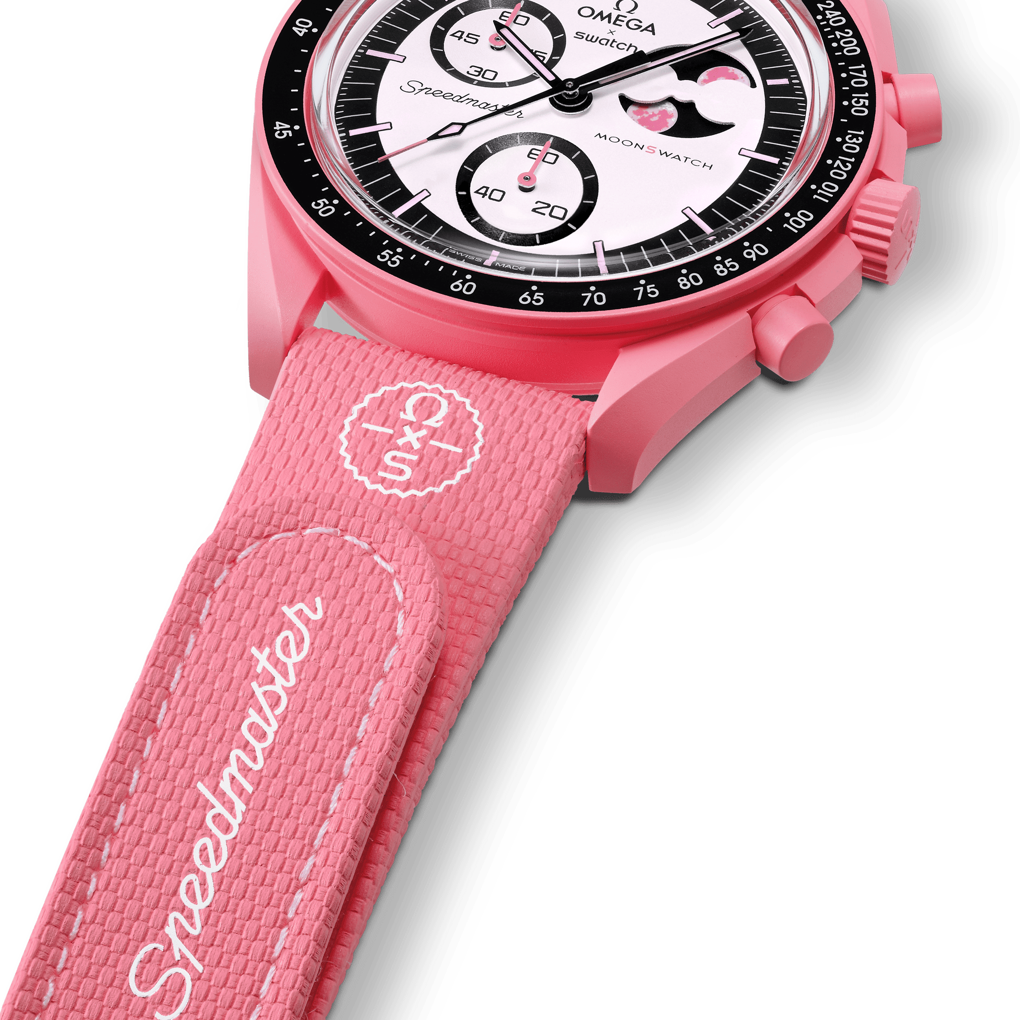"MOONSWATCH PINK/PINK RUBBER" Gallery Image #3
