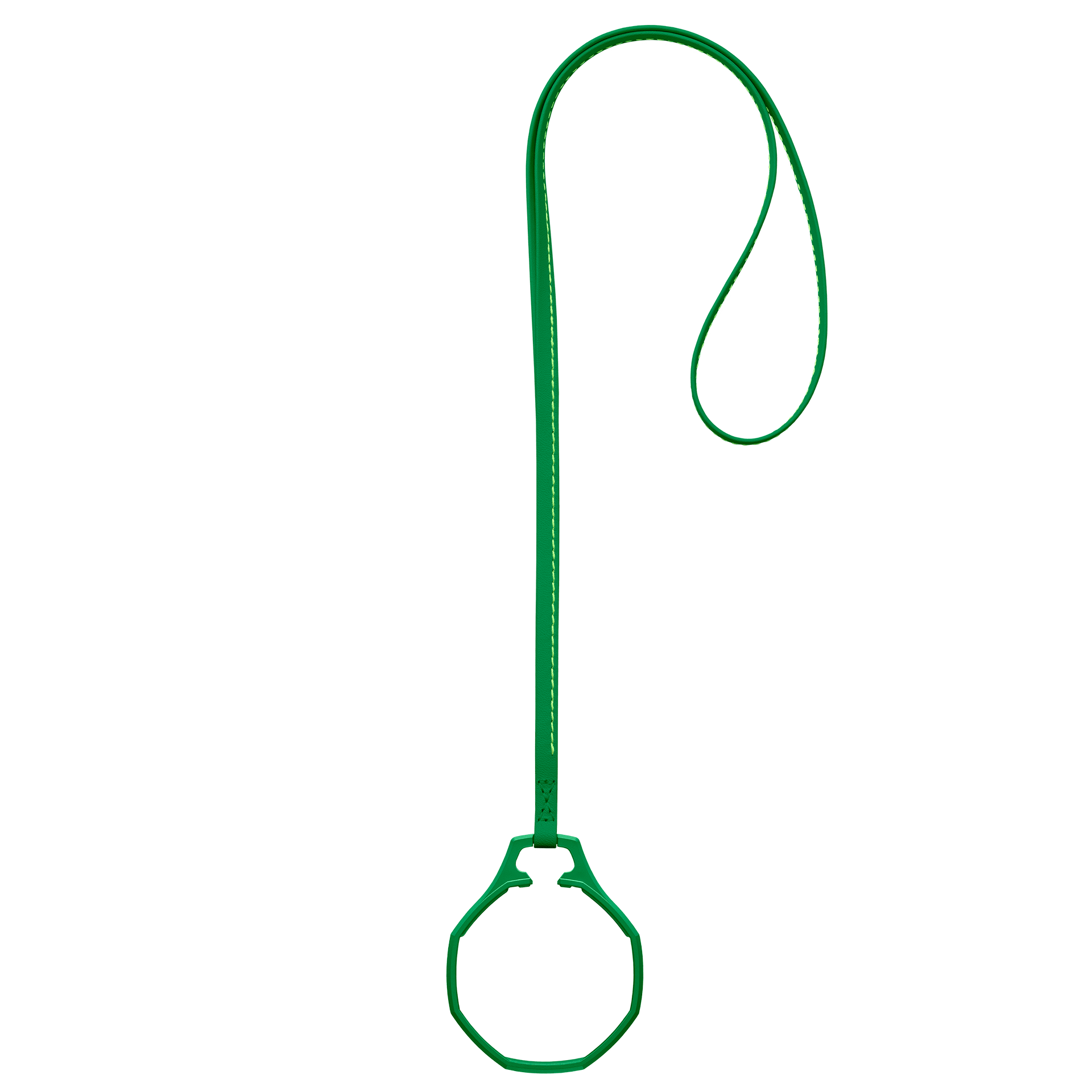 "ROYAL POP / LEATHER LANYARD GREEN EIGHT" Gallery Image #2