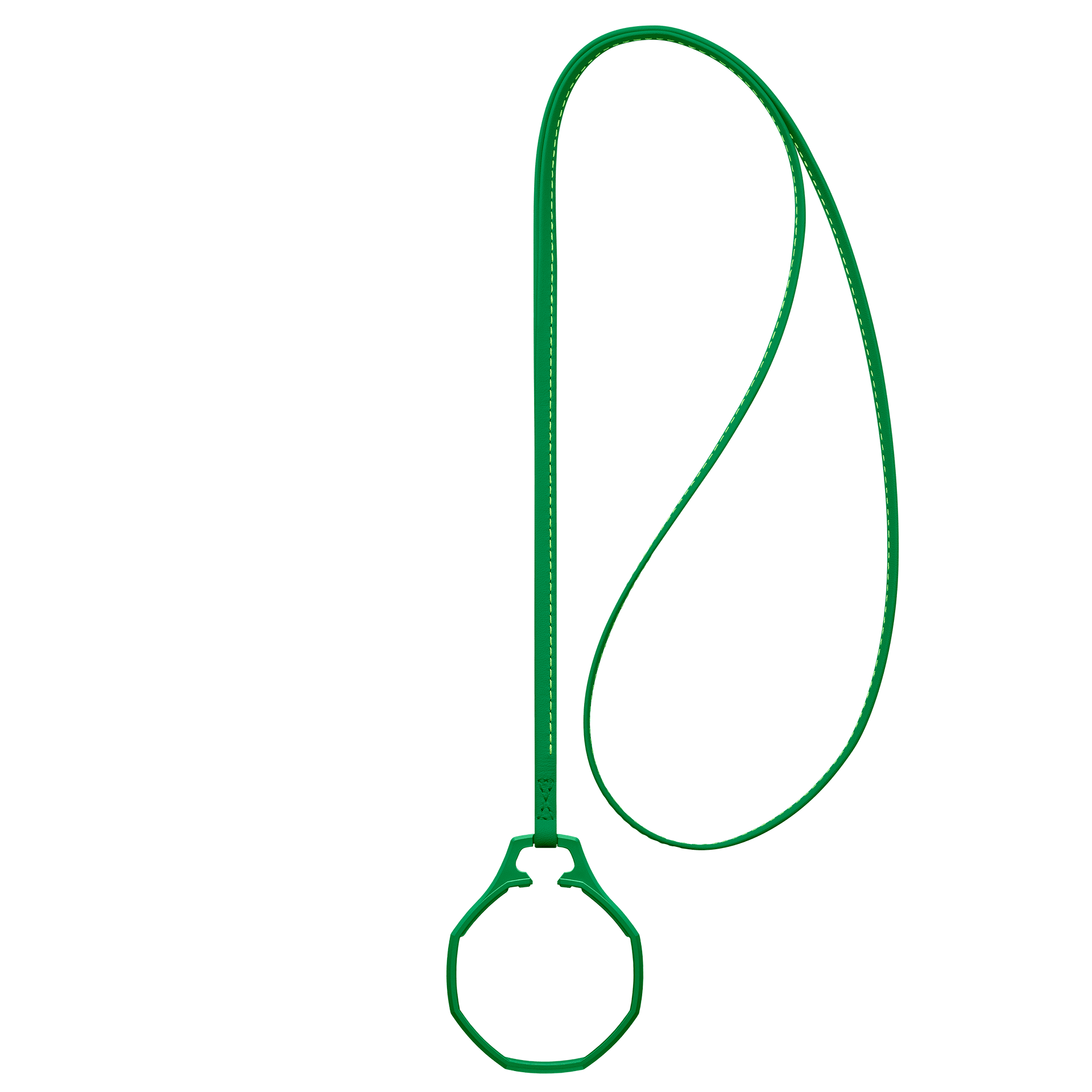 "ROYAL POP / LEATHER LANYARD GREEN EIGHT" Gallery Image #3
