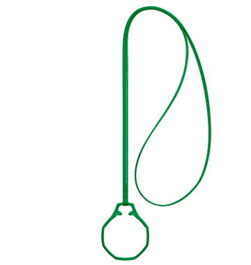 "ROYAL POP / LEATHER LANYARD GREEN EIGHT" Image #2