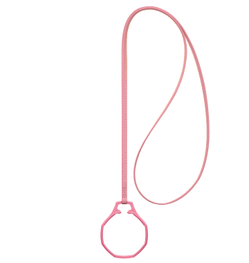 "ROYAL POP / LEATHER LANYARD OTG ROZ" Image #2