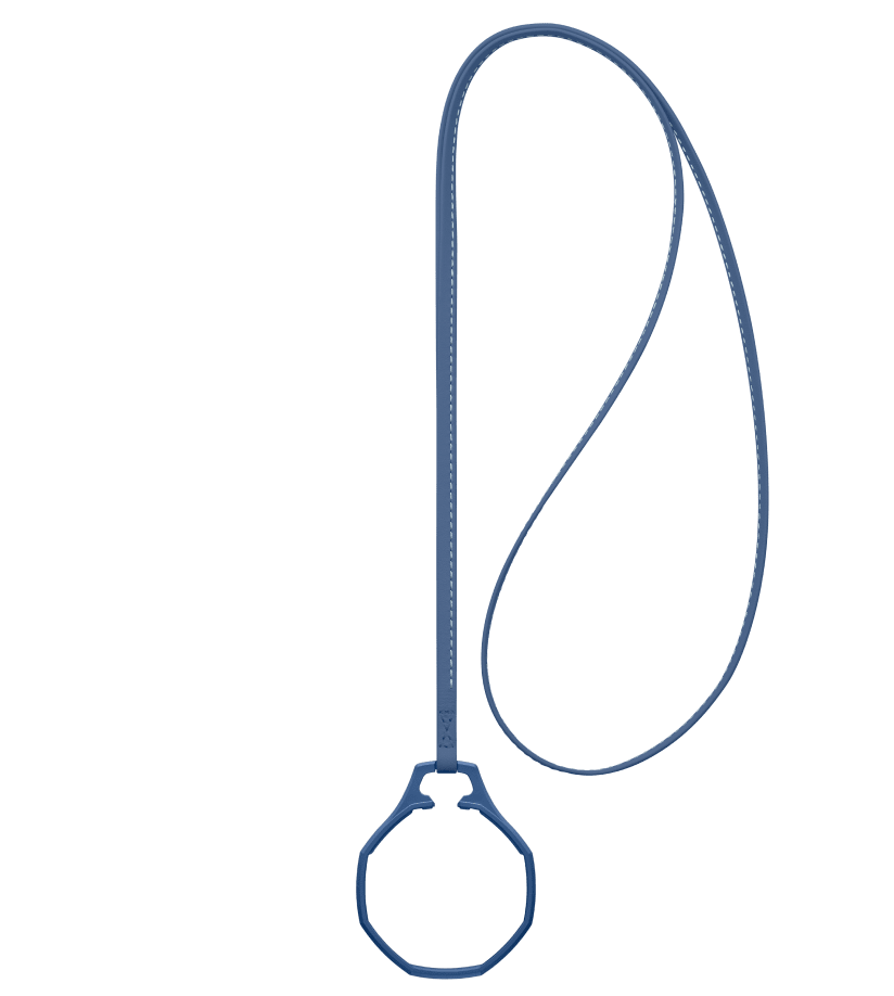 View of product ROYAL POP / LEATHER LANYARD LAN BA