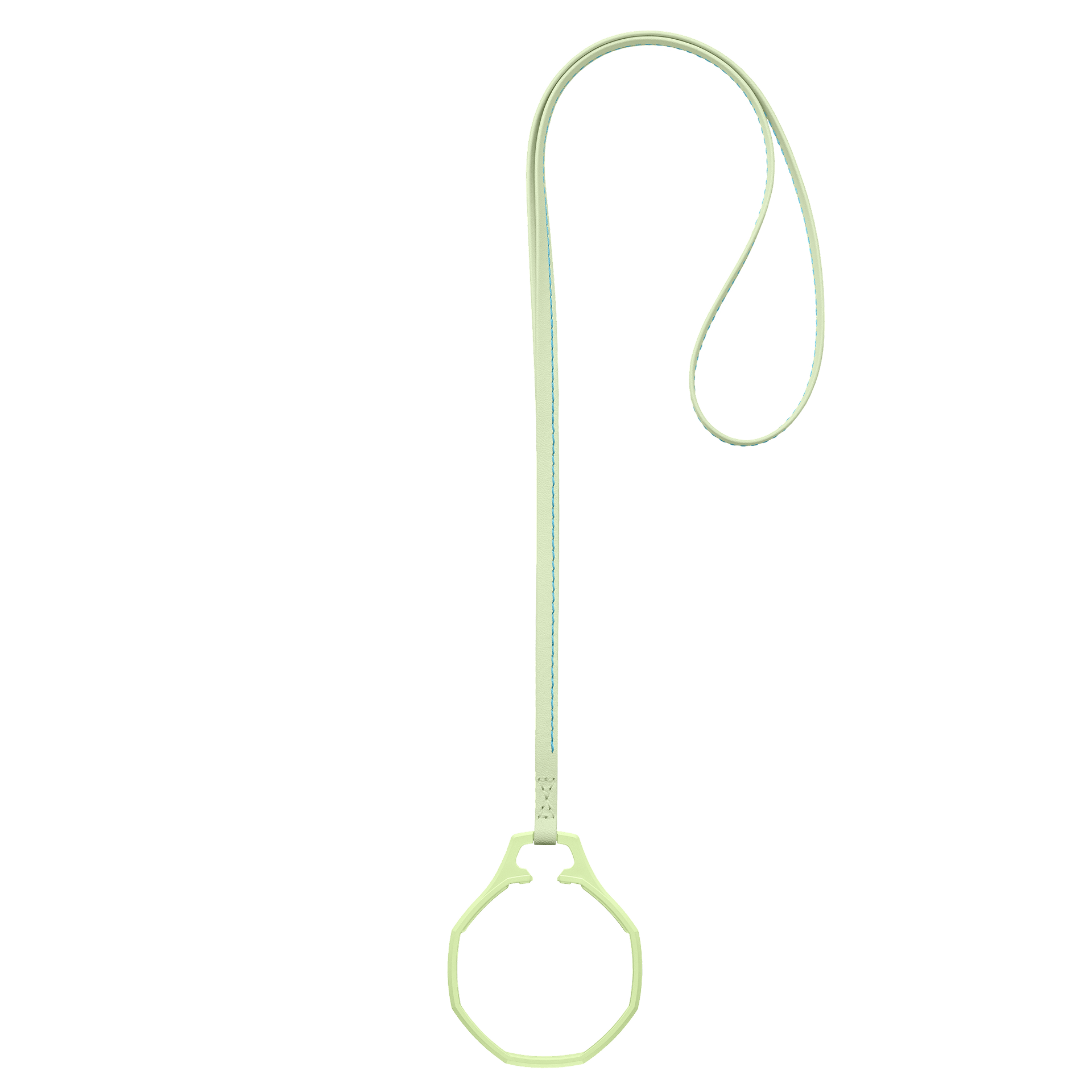 "ROYAL POP / LEATHER LANYARD BLAUE ACHT" Gallery Image #2