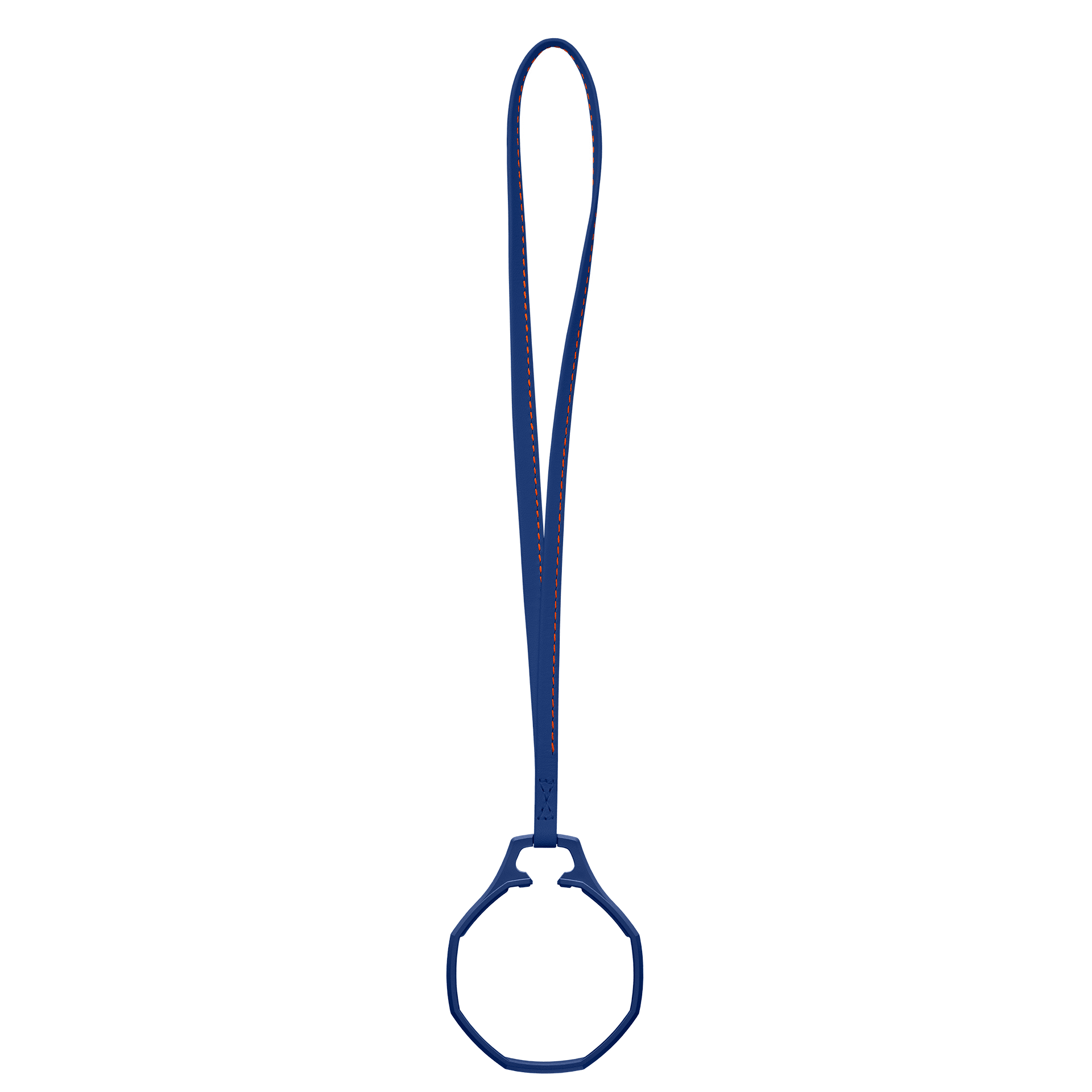 "ROYAL POP / LEATHER LANYARD ORENJI HACHIo" Gallery Image #1