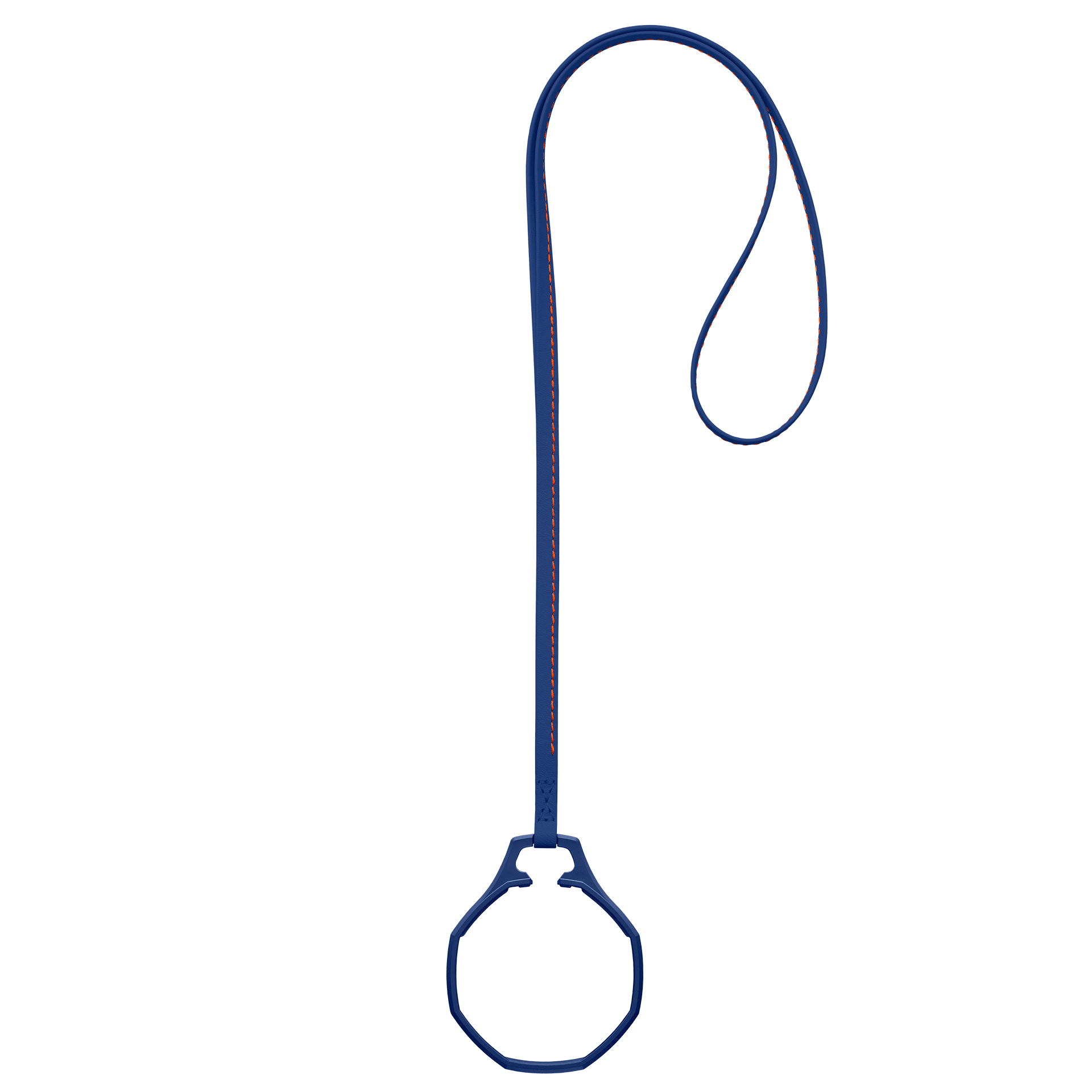 "ROYAL POP / LEATHER LANYARD ORENJI HACHIo" Gallery Image #2