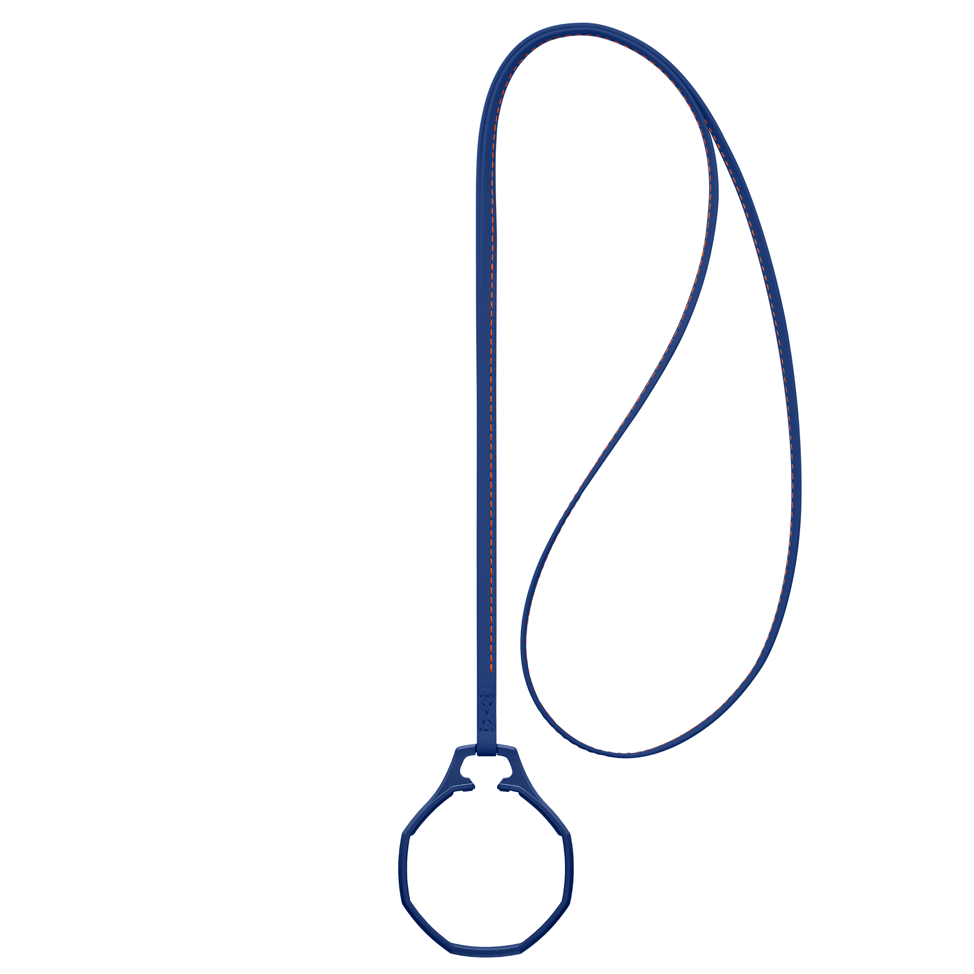 "ROYAL POP / LEATHER LANYARD ORENJI HACHIo" Gallery Image #3