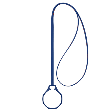 "ROYAL POP / LEATHER LANYARD ORENJI HACHIo" Image #2