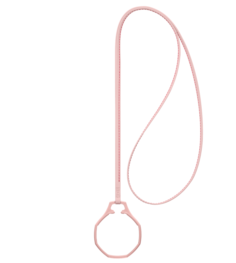 View of product ROYAL POP / LEATHER LANYARD OTTO ROSSO