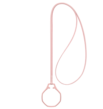 "ROYAL POP / LEATHER LANYARD OTTO ROSSO" Image #2