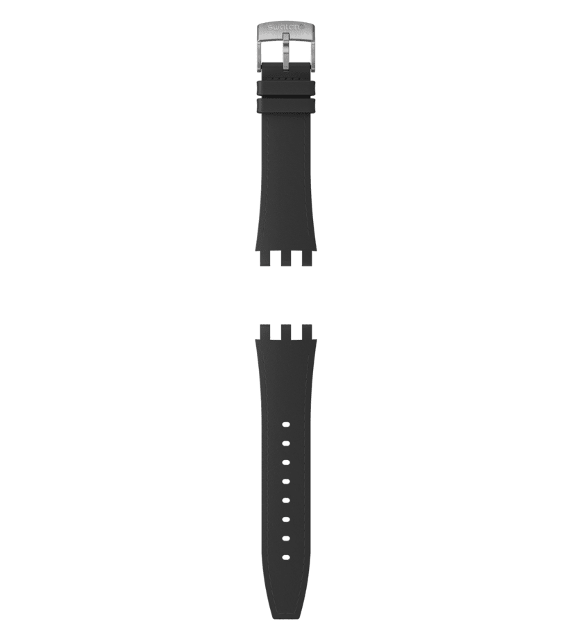 View of product STRAP CHRONO AUTOMATIC, BLACK / LEATHER