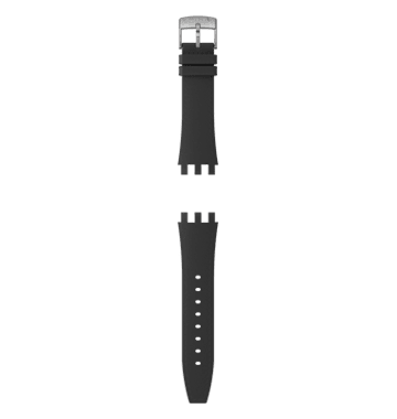 "STRAP CHRONO AUTOMATIC, BLACK / LEATHER" Image #2