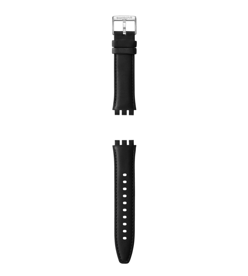 "PETITE SECONDE BLACK / LEATHER STRAP" Image #0