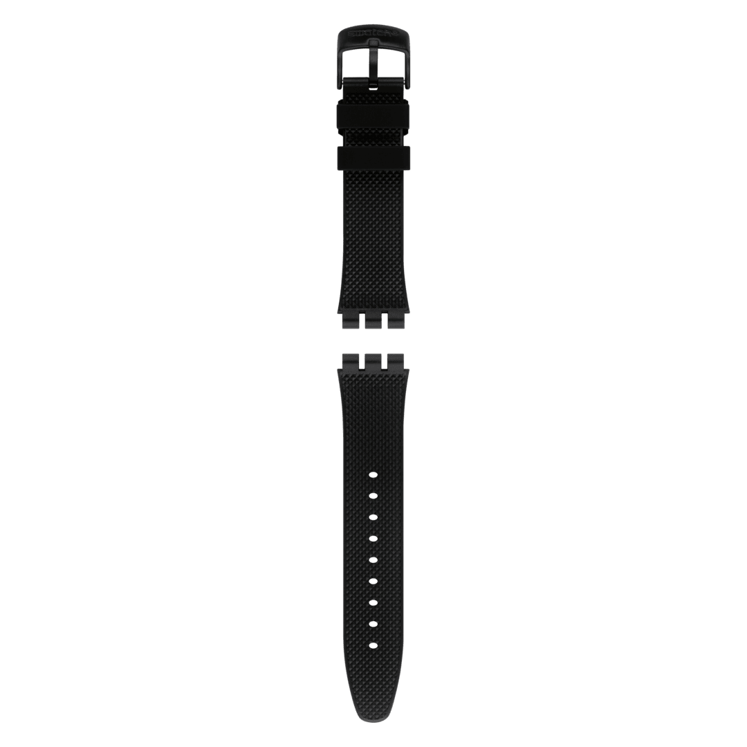 "IRONY NEW CHRONO BLACK RUBBER STRAP" Gallery Image #1