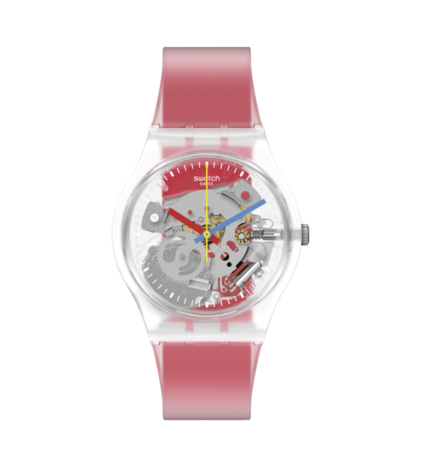 View of product CLEARLY RED STRIPED