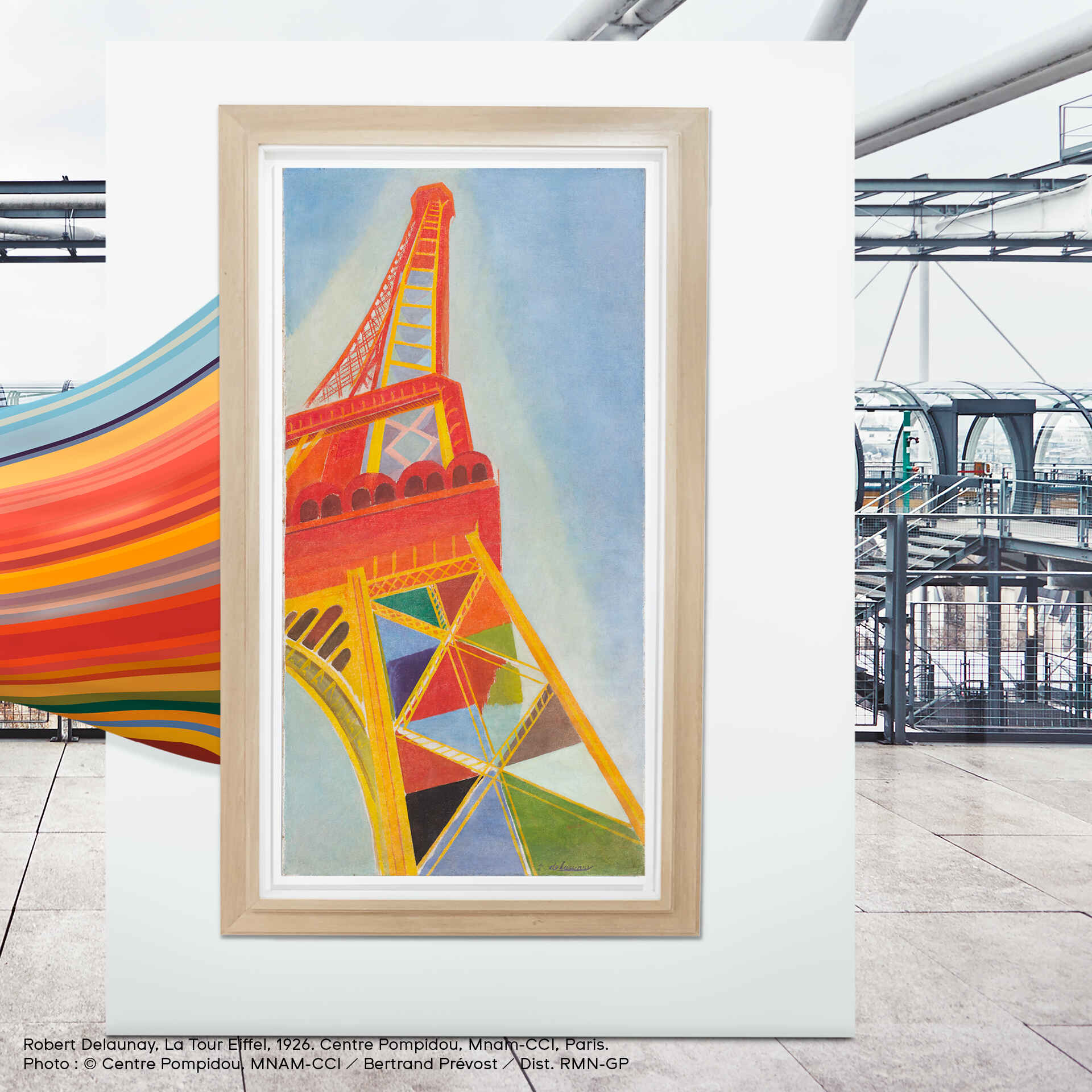 "EIFFEL TOWER, BY ROBERT DELAUNAY" Gallery Image #3