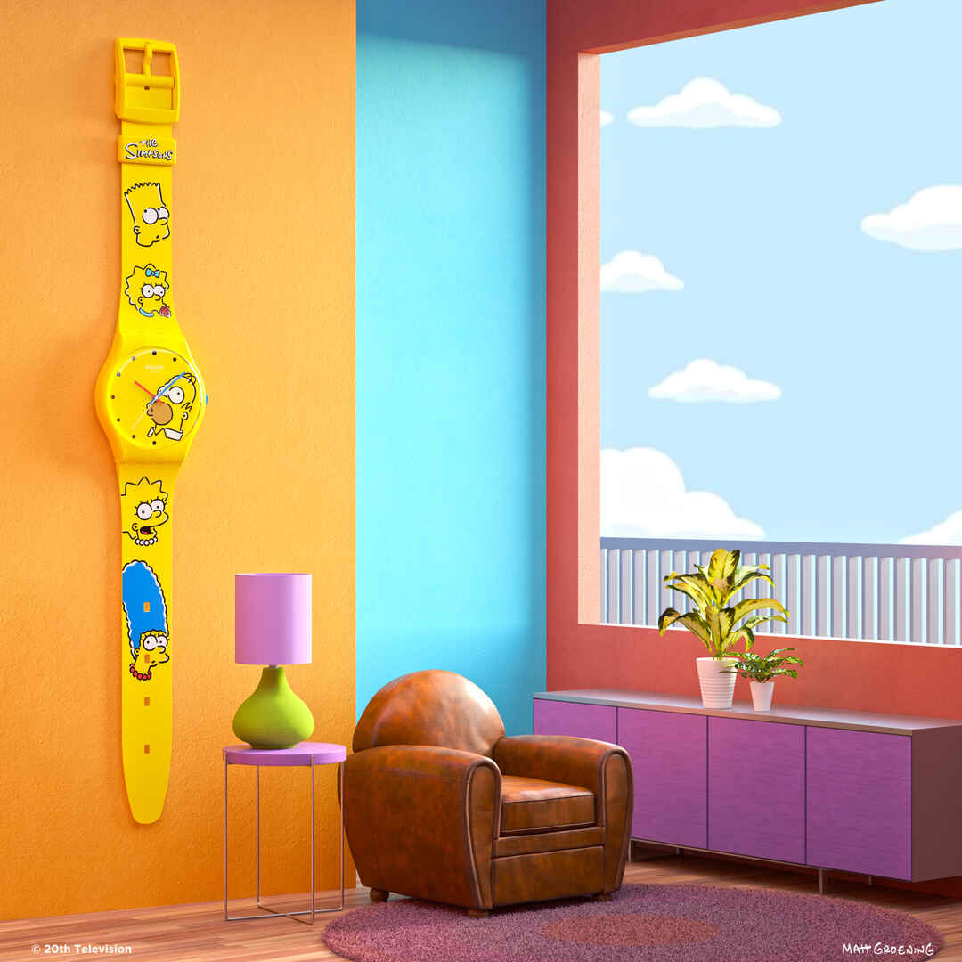 "THE SIMPSON FAMILY MAXI" Gallery Image #1