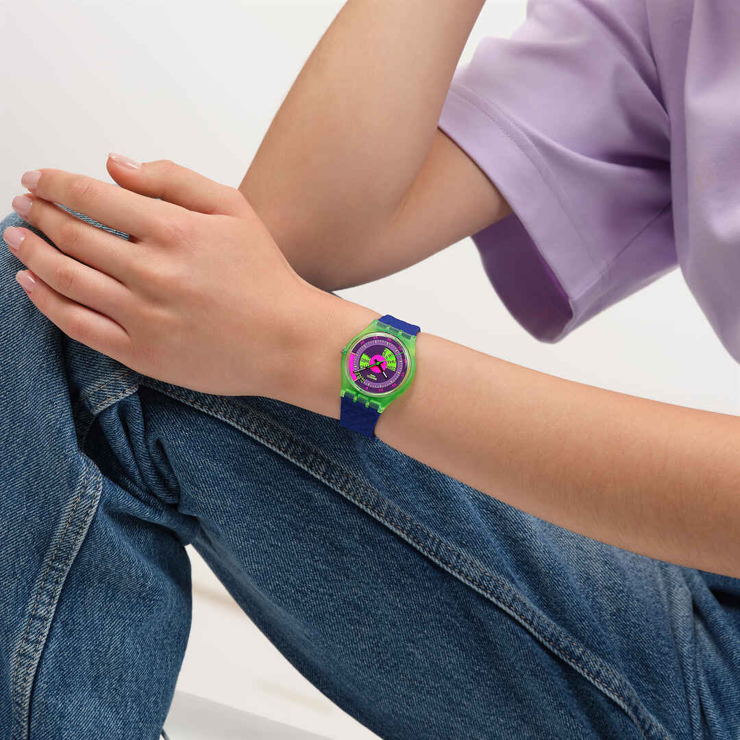 Life style view of product SWATCH NEON SKYCHART
