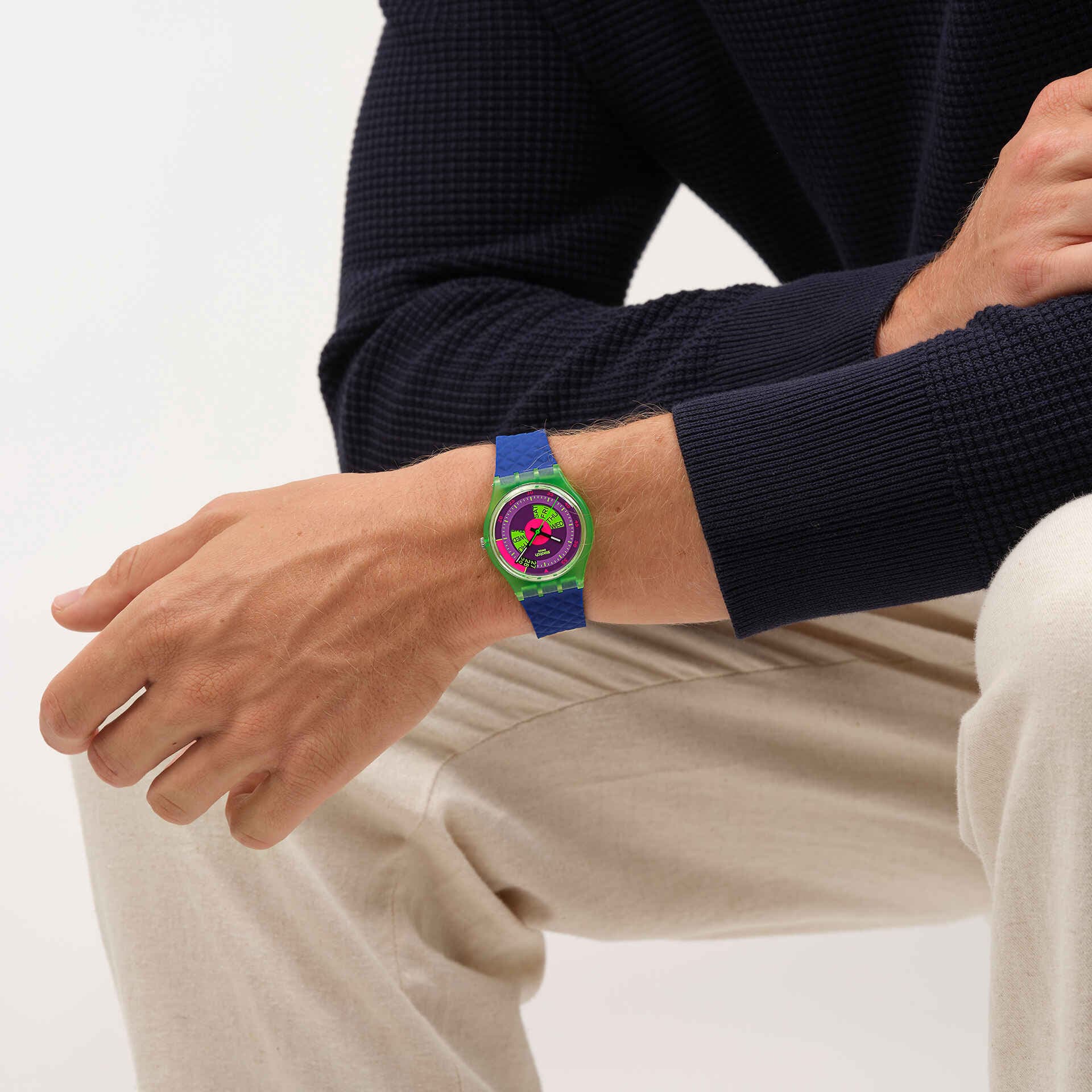 "SWATCH NEON SKYCHART" Gallery Image #4
