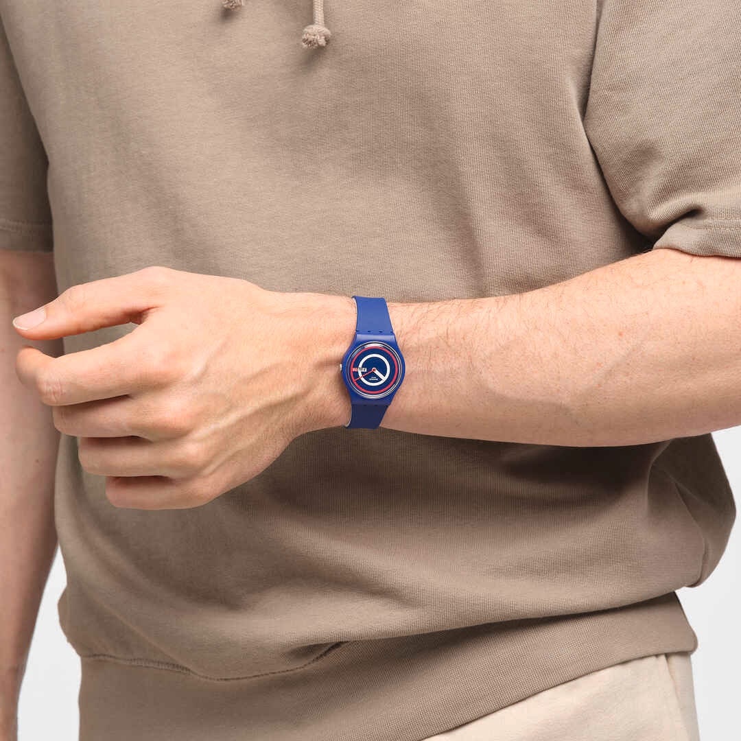"SWATCH BLUE TO BASICS" Gallery Image #1