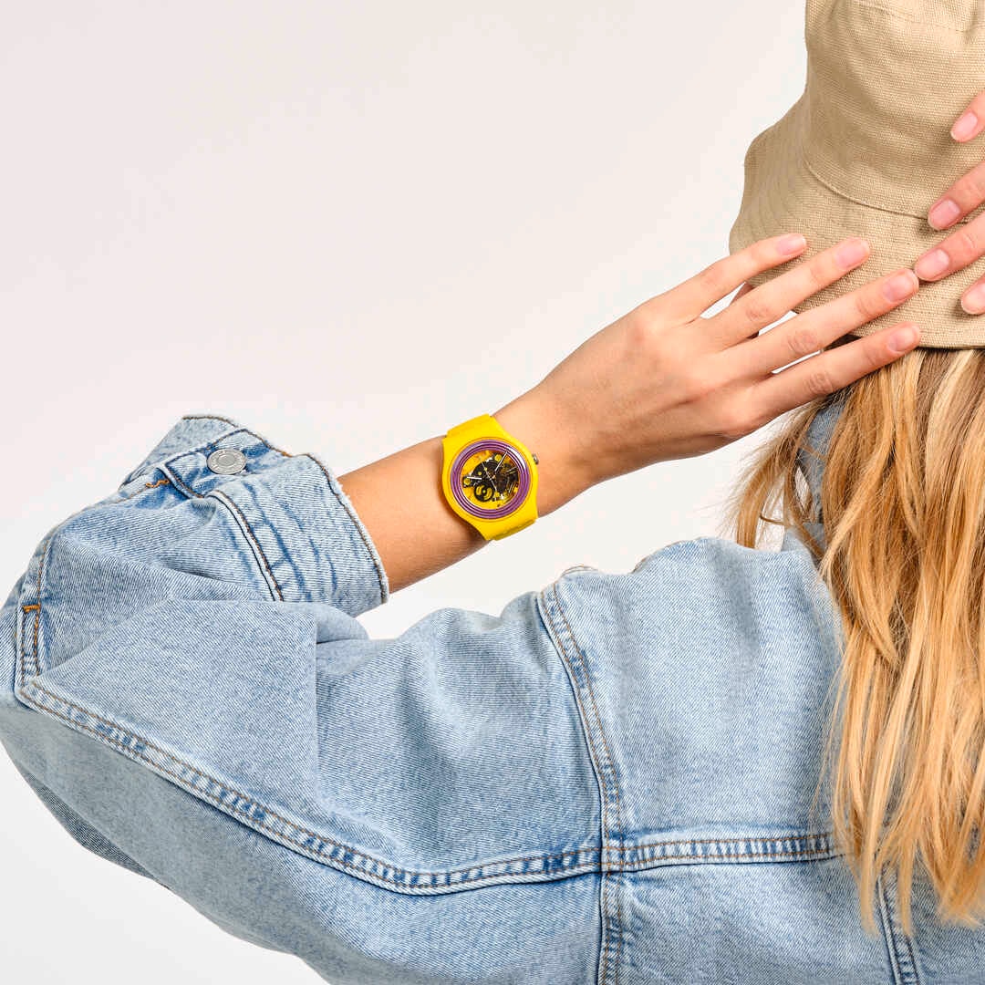 "PURPLE RINGS YELLOW" Gallery Image #1