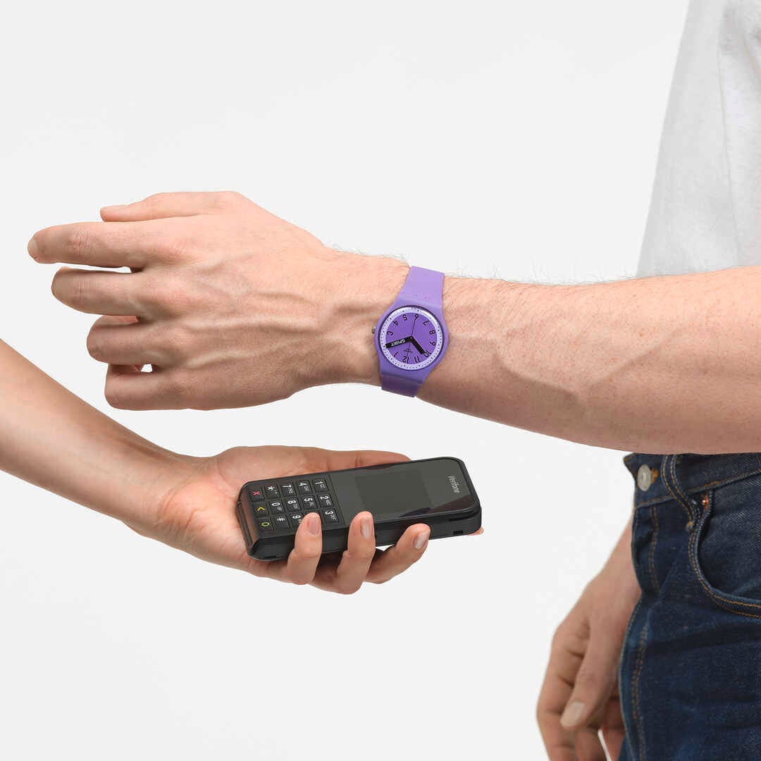 Life style view of product PROUDLY VIOLET PAY!