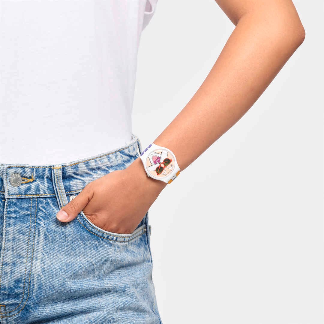 Life style view of product KAMESENNIN X SWATCH