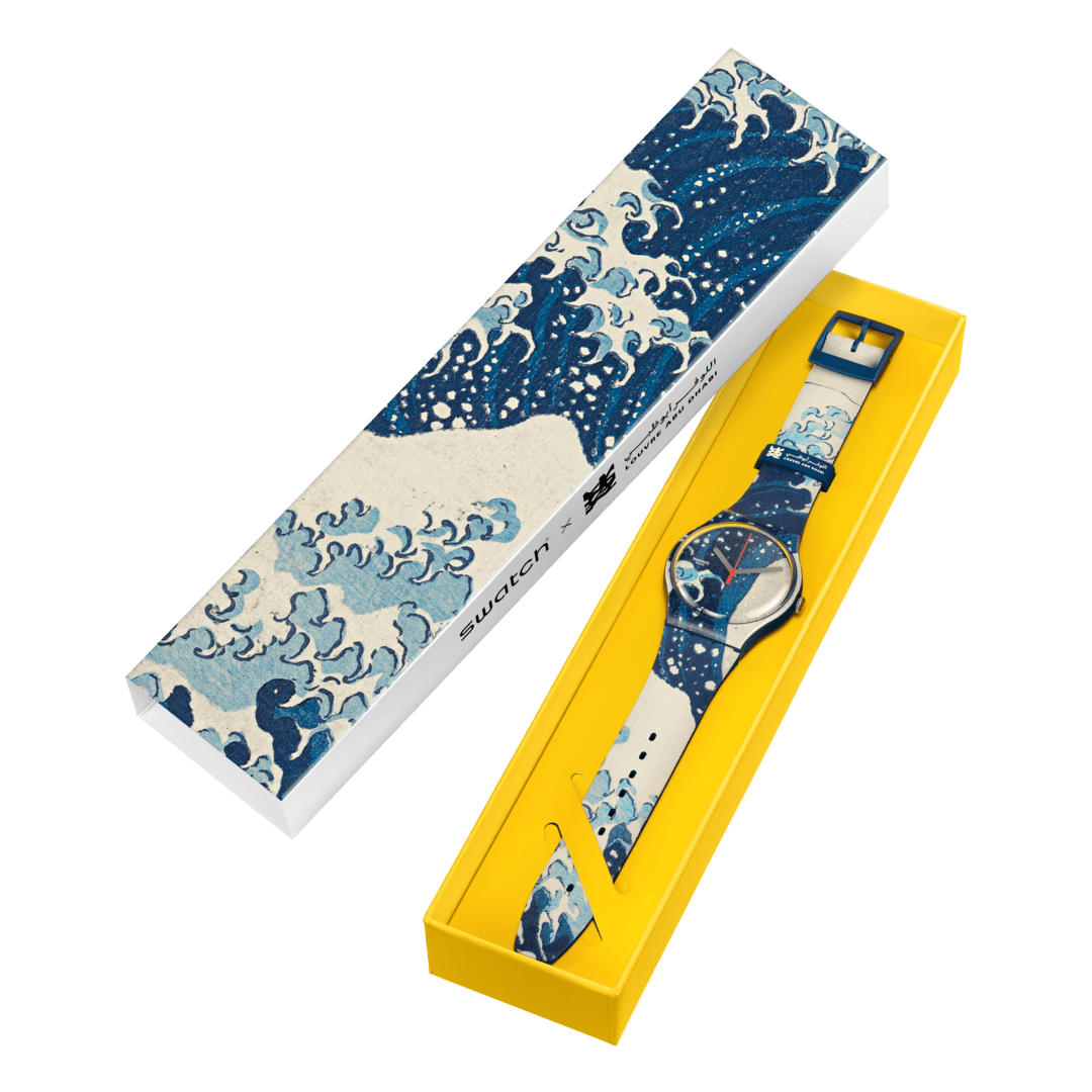 "THE GREAT WAVE BY HOKUSAI & ASTROLABE" Gallery Image #4