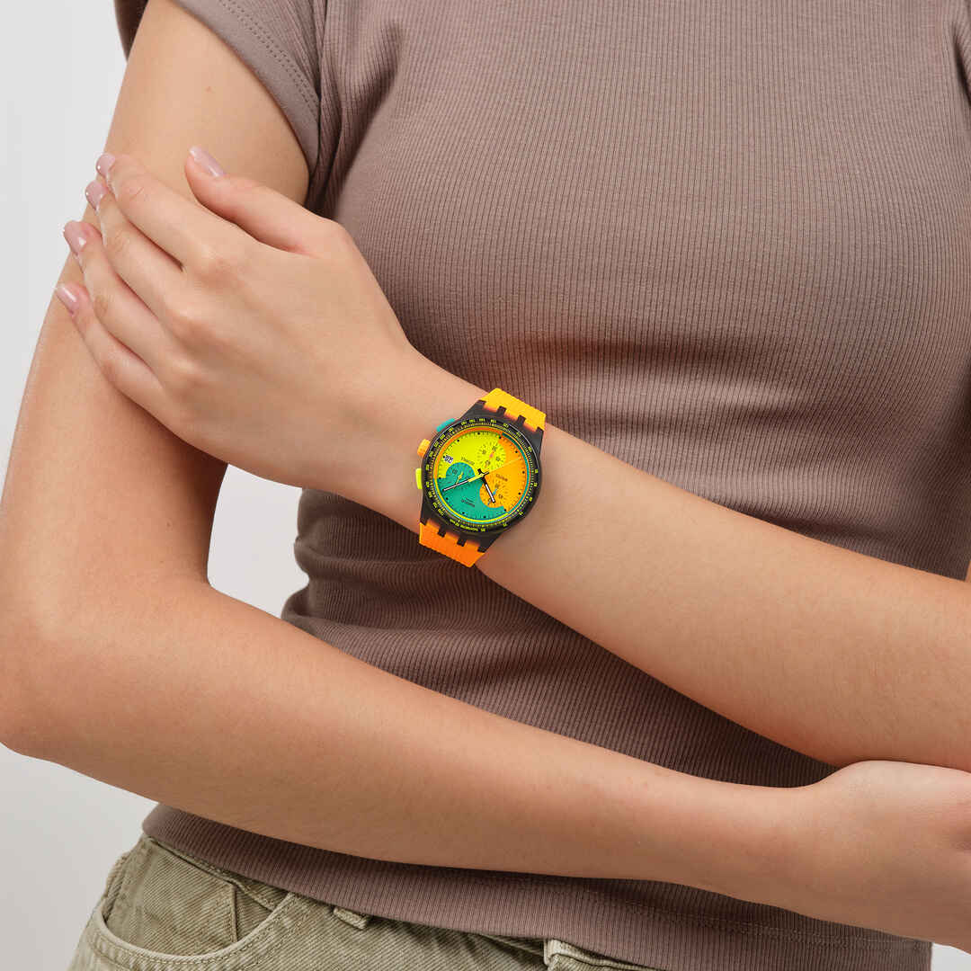 "SWATCH NEON SIGNAL FLAG" Gallery Image #4