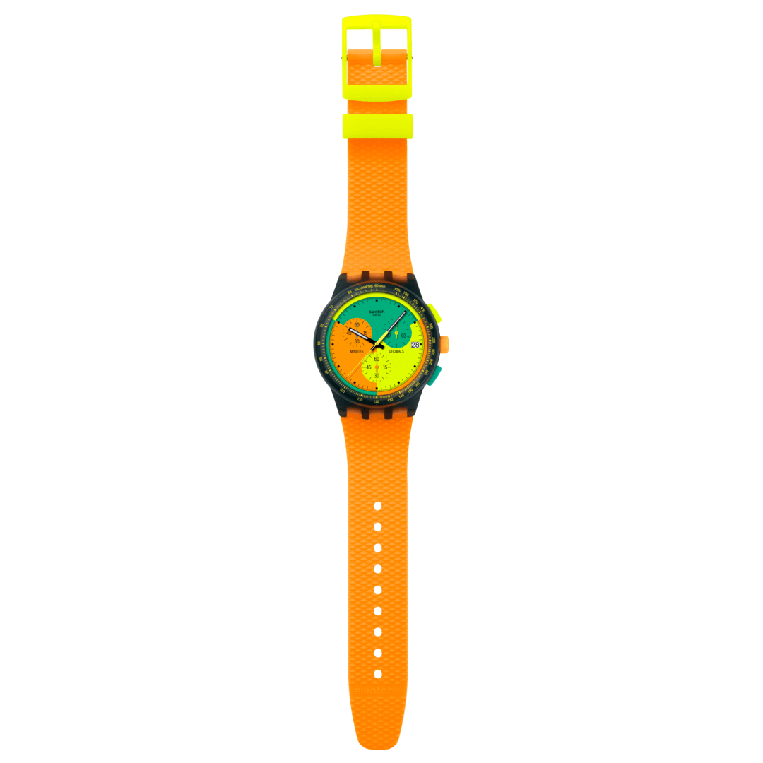 "SWATCH NEON SIGNAL FLAG" Gallery Image #3