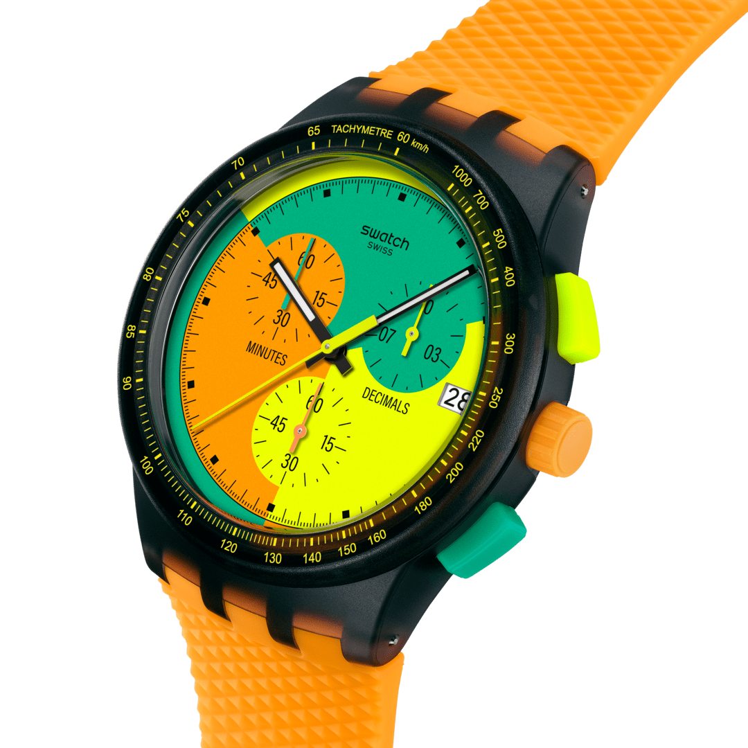 "SWATCH NEON SIGNAL FLAG" Gallery Image #2