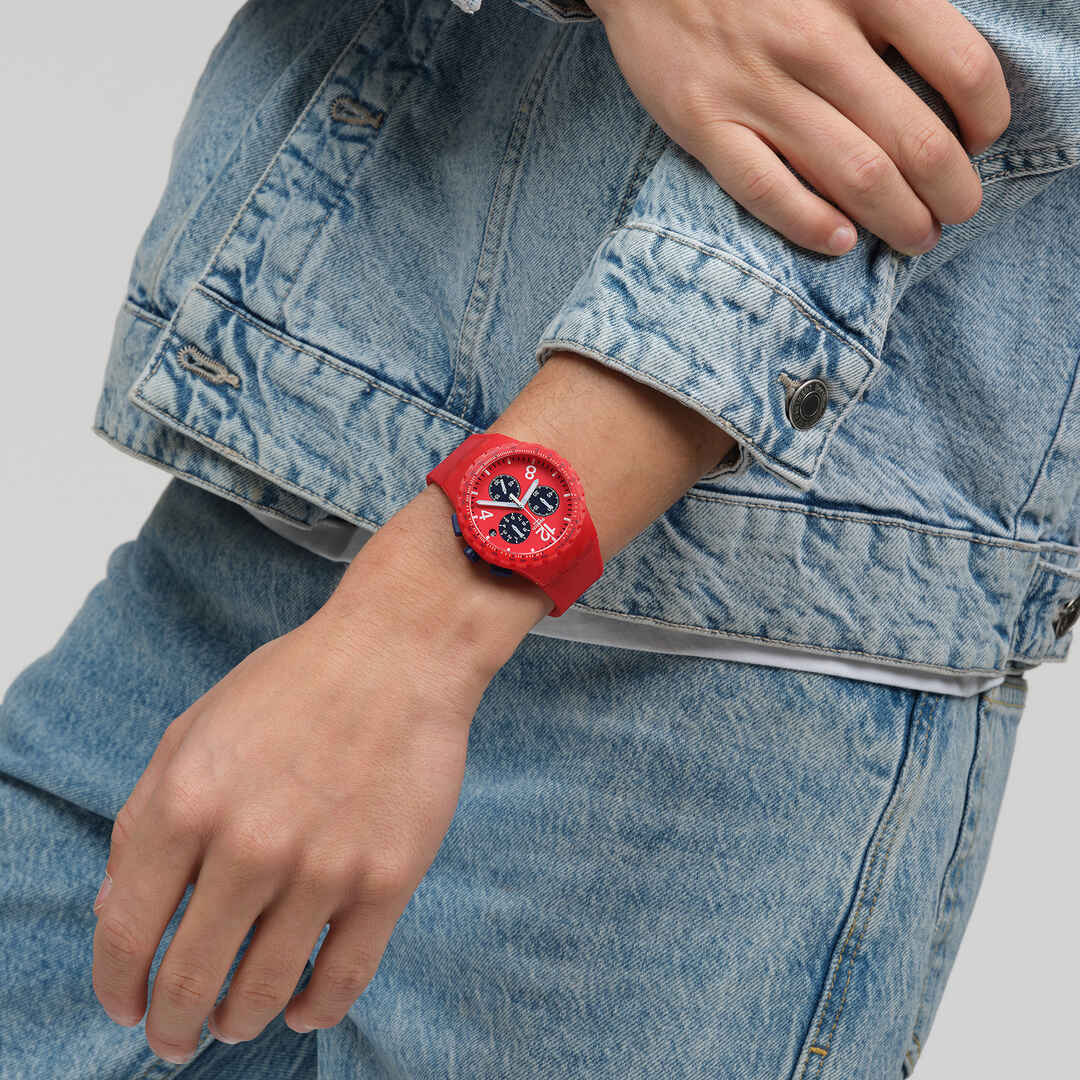 Life style view of product PRIMARILY RED