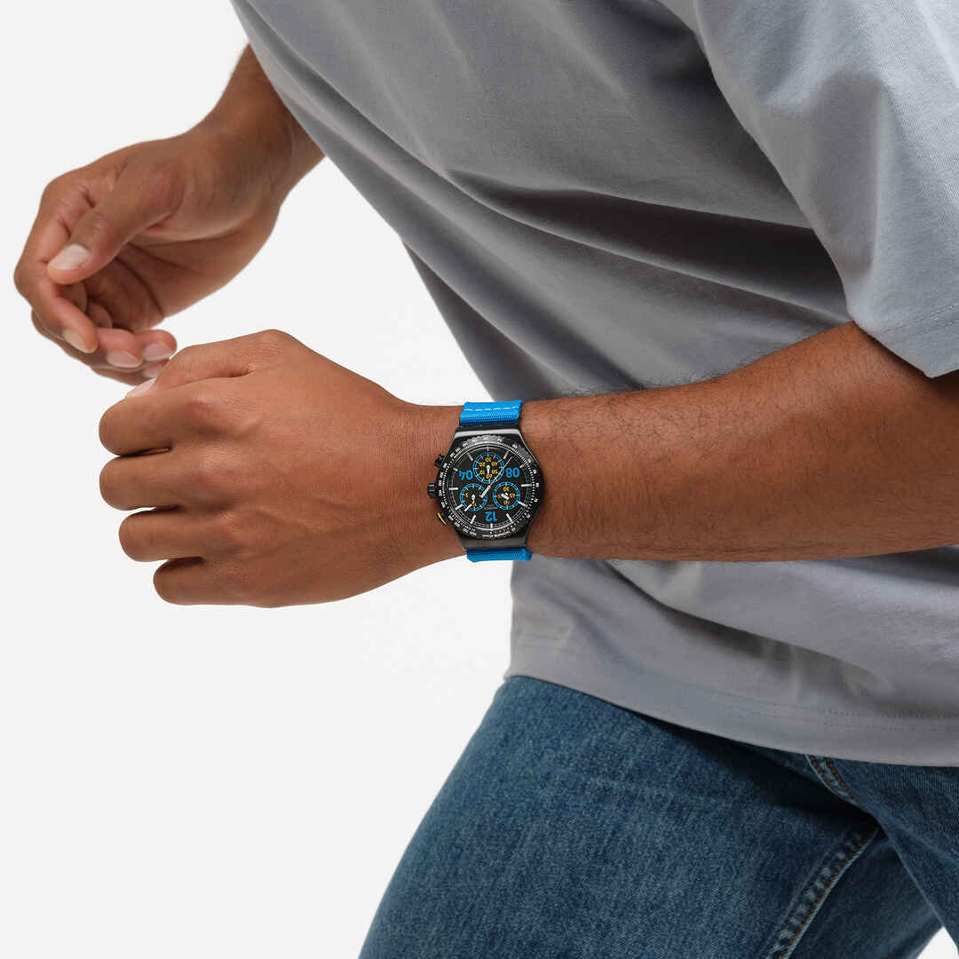 Life style view of product MOMENTS IN BLUE