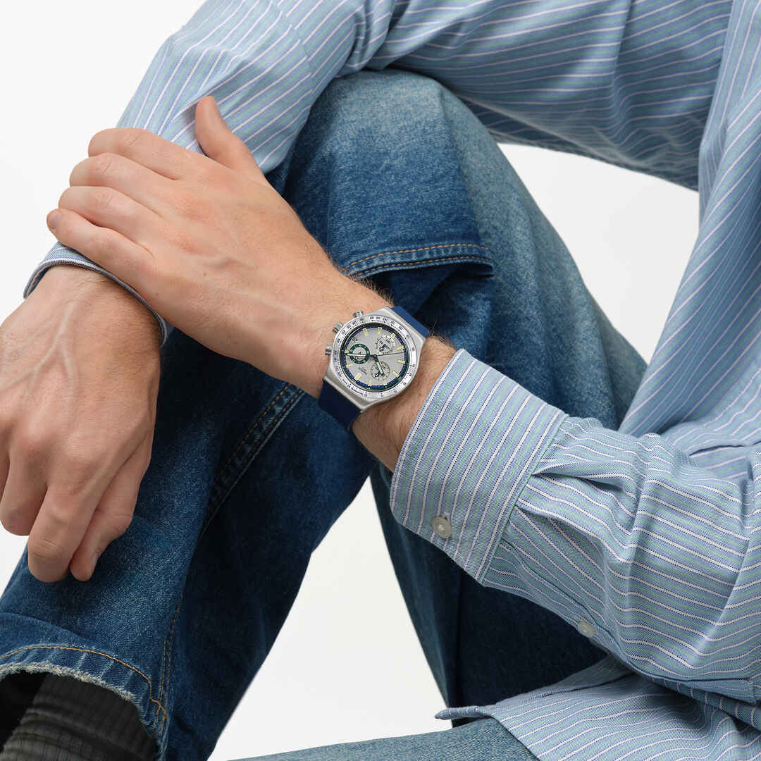 Life style view of product BLUE REFLECTIVE