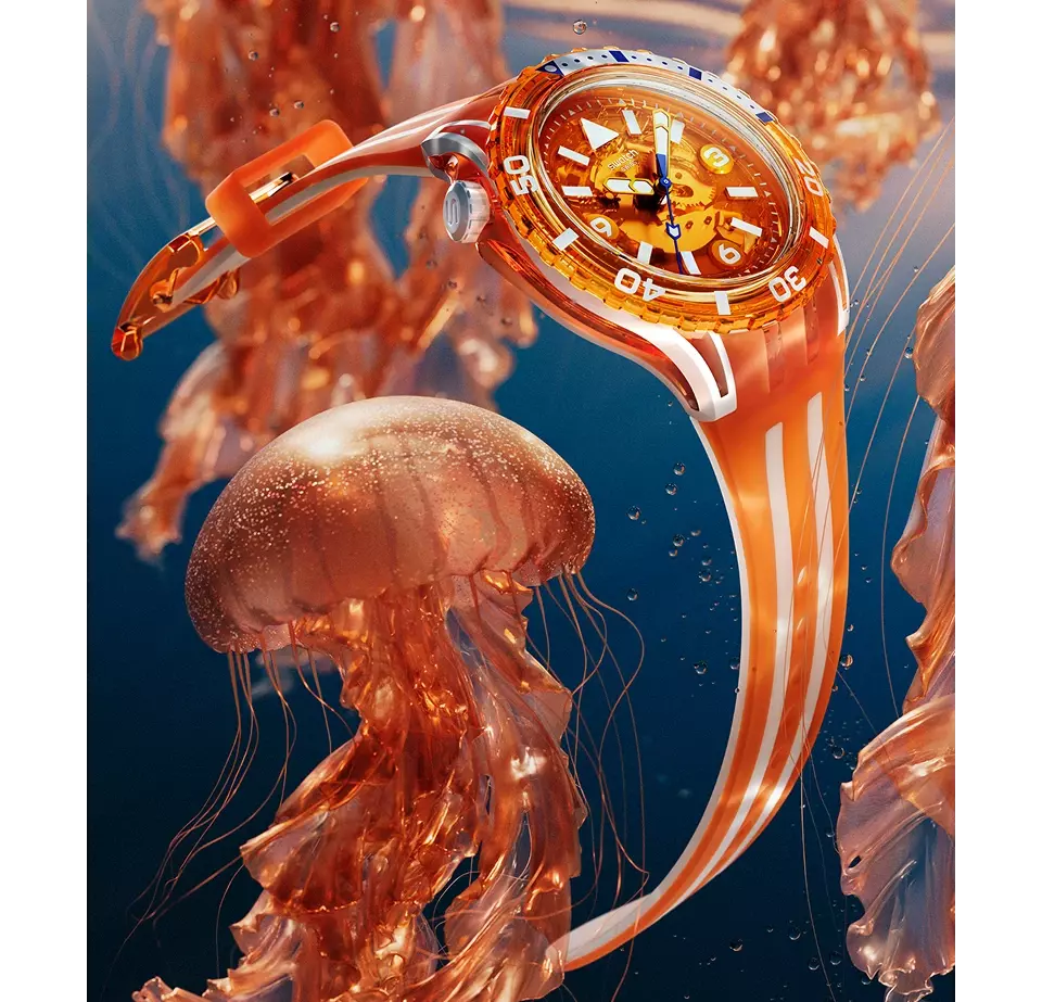 SWATCH SCUBAQUA - SSCU09O100 - PACIFIC SEA NETTLE