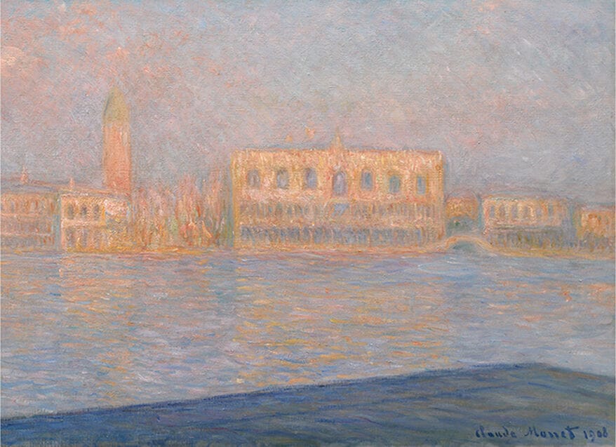 Claude Monet, The Palazzo Ducale