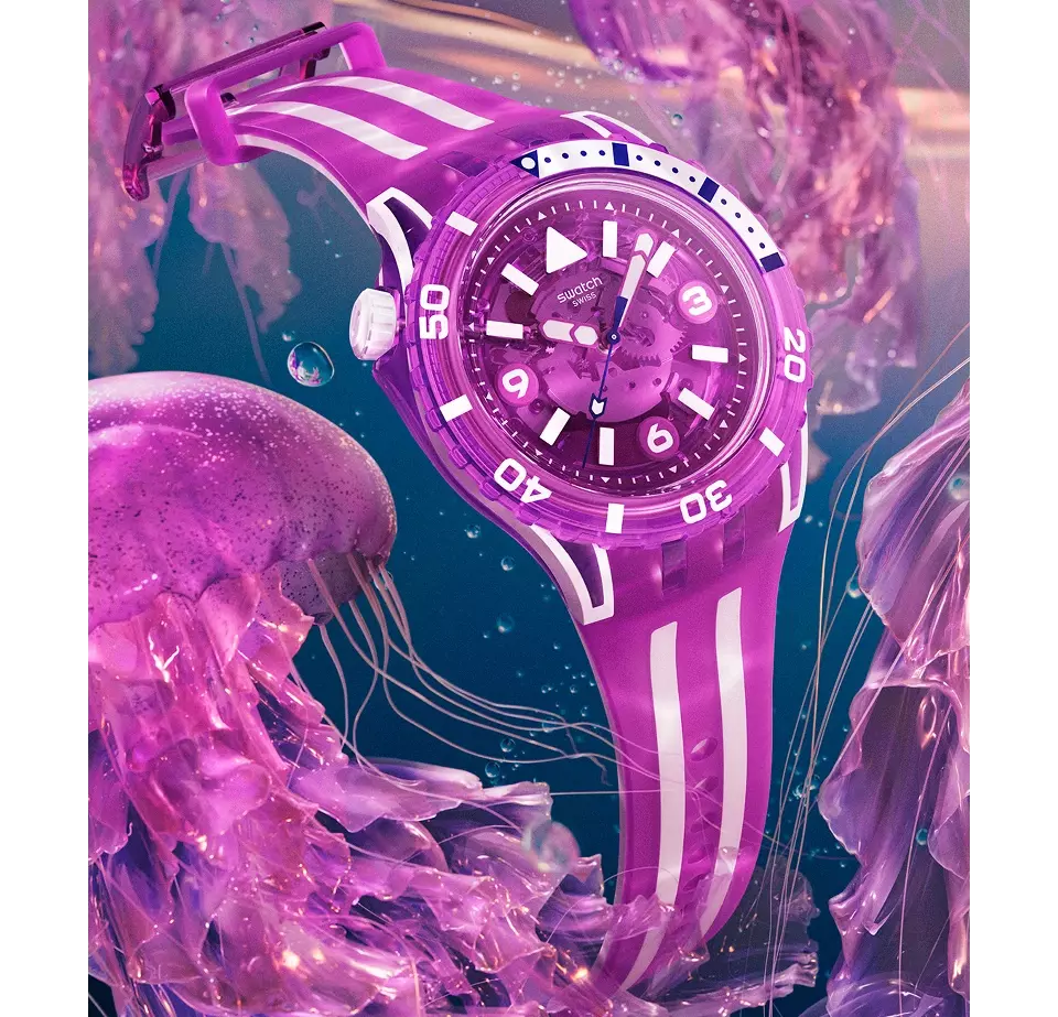 SWATCH SCUBAQUA - SSCU09P100 - FLOWER HAT